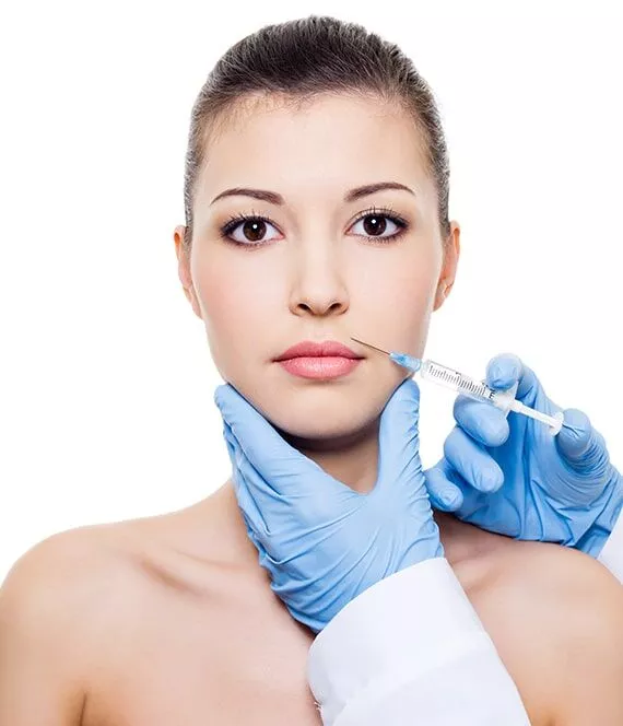Anti wrinkle injections